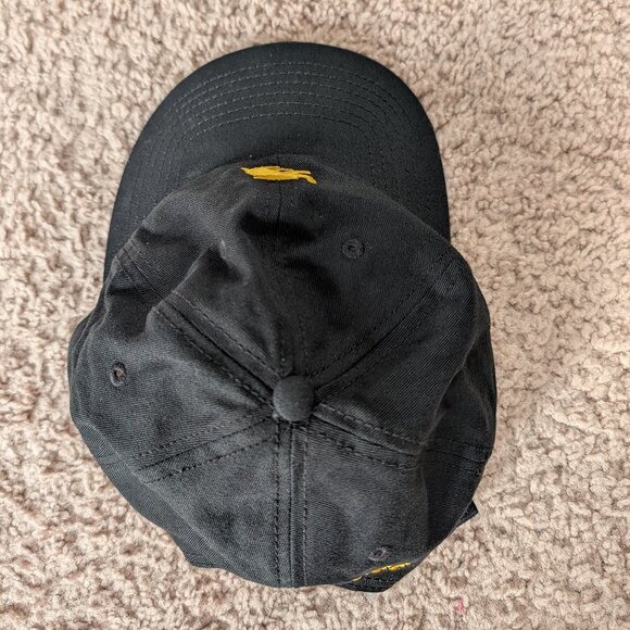 Harry Potter Black Gold Hufflepuff Dad Cap One Size - Picture 6 of 8